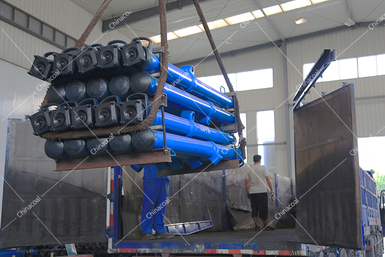 China Coal Group Sent A Batch Of Mining Single Hydraulic Props Sent To Shanxi Province