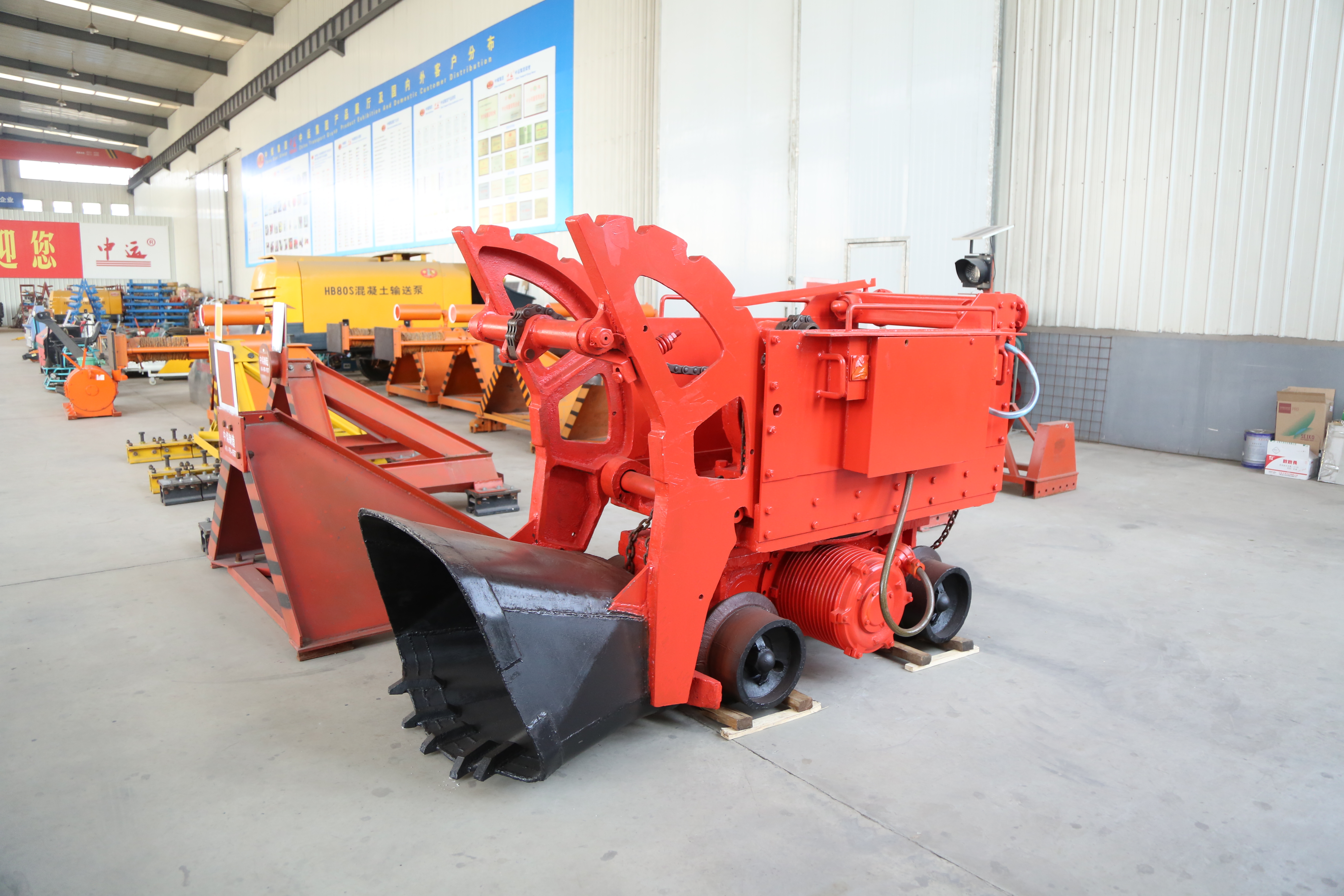 A Batch Of Tunnel Mucking Machine Of Sent To Shanxi Province