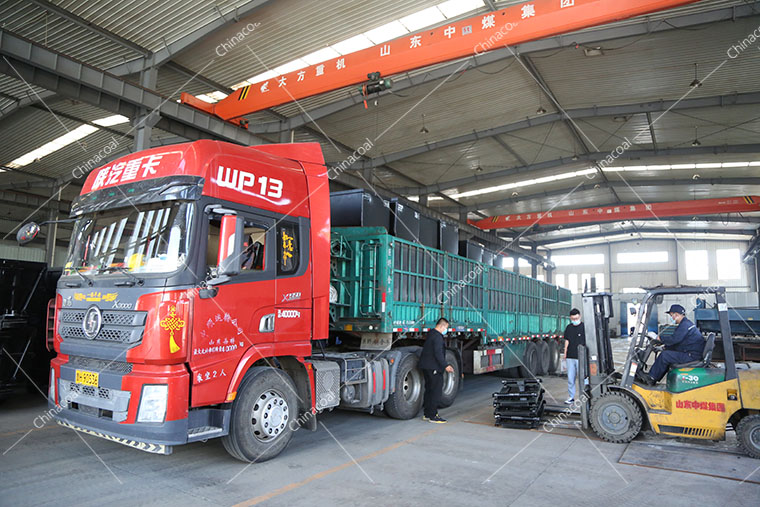 China Coal Group Sent A Batch Of Tunnel Mucking Machine To Gansu Province
