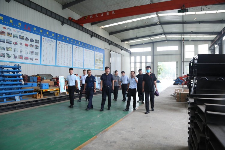 Warm Welcome Jining City Technical Education Group Leaders Visit China Coal Group Inspection Cooperation