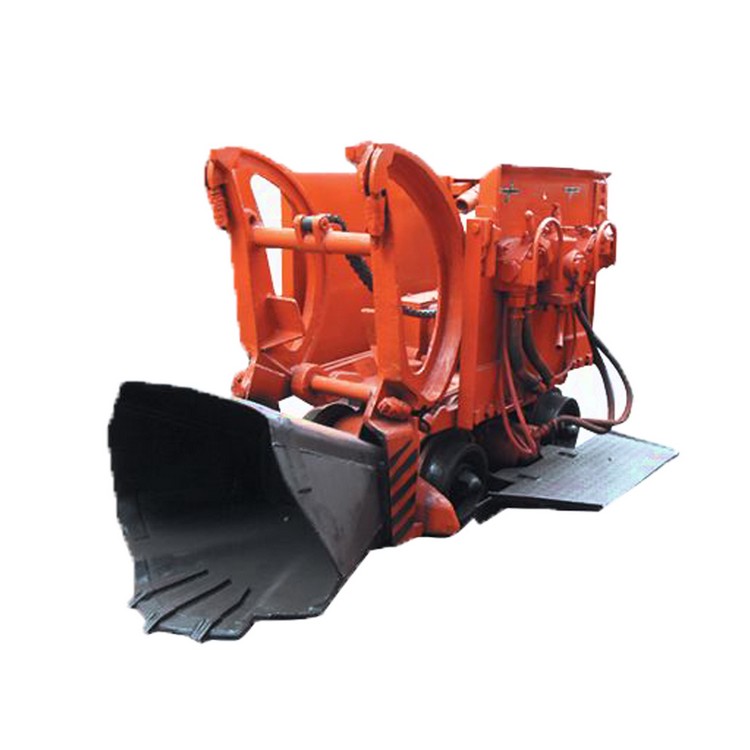 The Method Of Moving The Bucket Mucking Loading Machine In The Roadway
