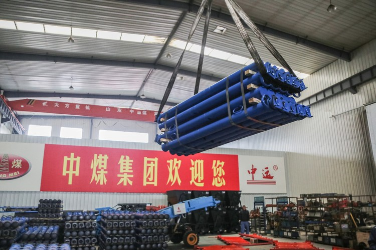 China Coal Group's New Suspension Mining Single Hydraulic Prop Sent to Shaanxi and Xinjiang