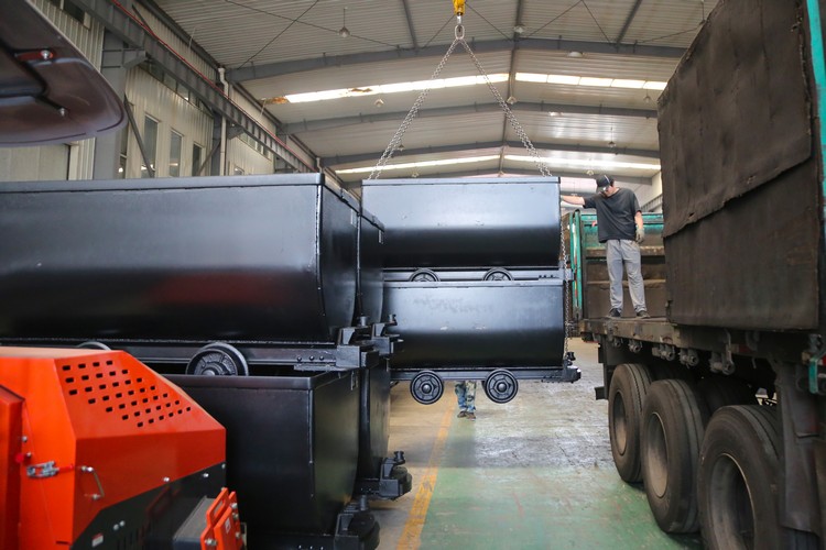 China Coal Group Fixed Mining Trucks Shipped To Lvliang City Shanxi Province