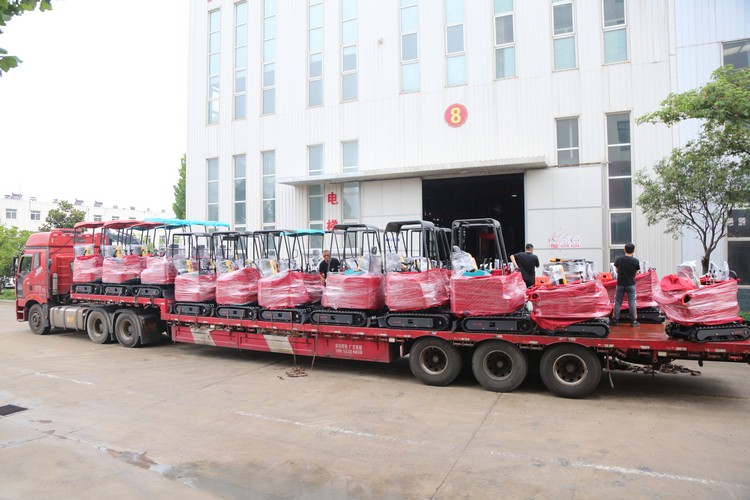 China Coal Group Exported A Batch Of Multi-Model Excavators To Singapore